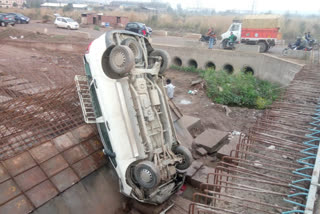 solan bridge Car fell down