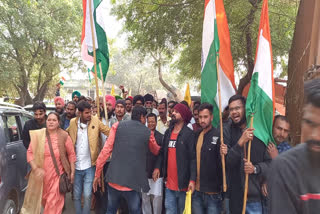 Tricolor trip taken out in Gwalior