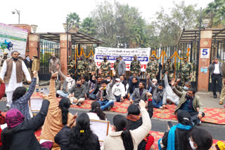 north MCD teachers protest at delhi