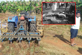 farmer died when he accidentally fell under the tractor