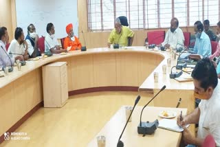 Minister Suresh kumar meeting with private school organization