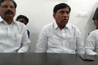 Boinipalli Vinod Kumar, vice-president of the State Planning Commission, was present at the media conference held at Rajanna Sirisilla district.