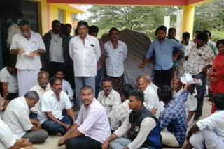 YCP leaders fired at Tahasildar in large numbers