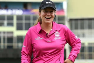 Australia vs India  team india  cricket australia  Claire Polosak  പൊലോസിക് അമ്പയര്‍ വാര്‍ത്ത  സിഡ്‌നിയില്‍ വനിതാ അമ്പയര്‍ വാര്‍ത്ത  polosak umpire news  women umpires in sydney news