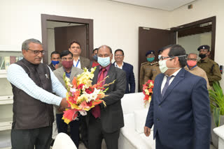 Ambassador of India Amrit Lugoon visited jharkhand assembly in ranchi