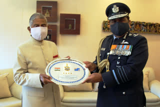 chief of air staff meet arunachal governor