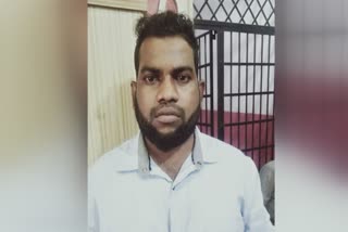 Man arrested for extorting money from Palakkadu  extorting money from Palakkadu  palakkadu crime  പാലക്കാട് ജില്ലാ ആശുപത്രി  ജോലി വാഗ്ദാനം ചെയ്ത് പണം തട്ടിപ്പ്  പണം തട്ടിയ കേസില്‍ ഒരാള്‍ അറസ്റ്റിൽ