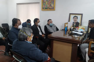 Joint delegation of IMA and Jhasa met Health Minister in ranchi