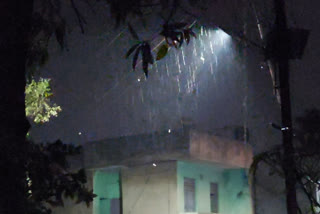 Heavy rains with thunderstorms in Kolhapu