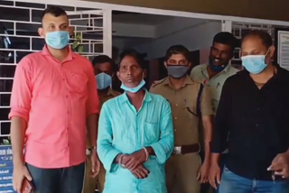 Interstate thief  Interstate thief arrested in Palakkad  അന്തർസംസ്ഥാന മോഷ്ടാവ്  അന്തർസംസ്ഥാന മോഷ്ടാവ് പാലക്കാട് പിടിയില്‍  തിരിചന്തൂർ സ്വദേശിയായ രാസാത്തി