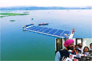 The work of floating solar panel will start soon