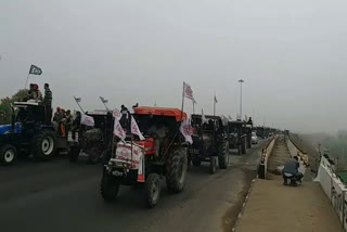 farmer tractor rally sonipat