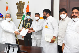 tdp leaders met governor