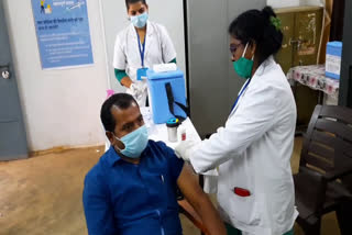 Corona vaccination dry run in Chhattisgarh today