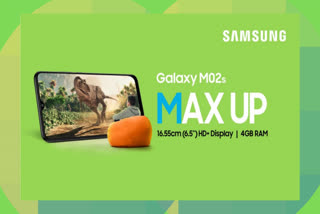 max up galaxy m02s , samsung india