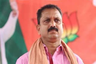 k surendran  Covid confirmed to BJP state president K Surendran  k surendran news  ബിജെപി സംസ്ഥാന അധ്യക്ഷൻ കെ.സുരേന്ദ്രന് കൊവിഡ് സ്ഥിരീകരിച്ചു  കെ.സുരേന്ദ്രൻ വാർത്തകൾ