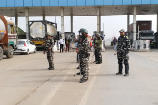 Haryana Police CRPF jawans deployed kmp