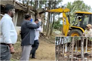 illegal poultry farm clearance