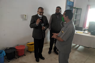 Inspection of primary health center,  Lohawat SDM inspected