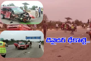 accident at outer ring road at keesara limits