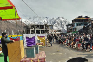 presiding and polling officers practiced voting process in Bharmour