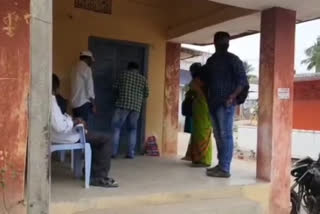 Unemployed people of Perapalli village in Kamanpur zone are voicing that they have been wronged in the matter of replacement of Anganwadi teacher