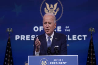 Biden blames Trump for violence at Capitol