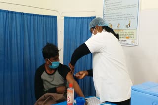 preparation for corona vaccination in pakur