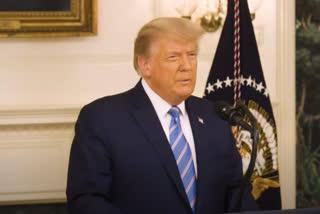 US President Trump reaction about attack on Capital