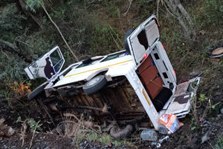 Tamil Nadu's TT Vehicle tumbled down near Chamarajanagar: Three Died, 14 injured