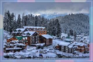 Stunning snow-clad Kashmir