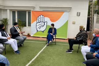 punjab leaders meet priyanka gandhi