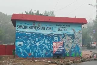 SDMC is making people aware of cleanliness by making beautiful paintings on litter houses