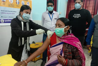 Corona vaccination dry run in kaimur