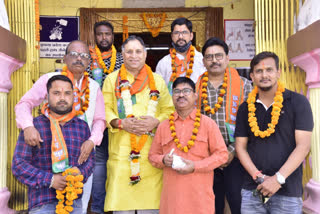 BJP Bastar district in-charge Lokesh Kavadia arrives on 5-day Bastar tour