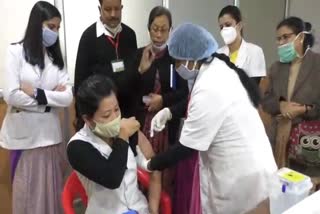 practice-of-giving-covid-vaccine-at-dibrugarh