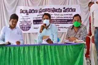 gram sabha under the auspices of the Joint Collector at pratipada zone in east godavari district