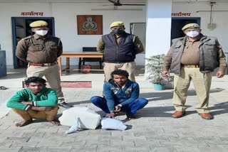 पुलिस ने दो शातिर चोरों को किया गिरफ्तार