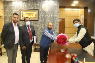 vice chancellor of 4 universities met cm hemant soren in ranchi