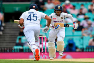 rohit sharma and shubhamn gill becomes highest scoring opening pair in first 20 overs of the match