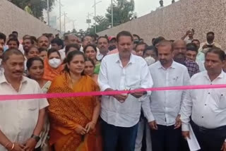 grade separator inauguration by MP udayan raje