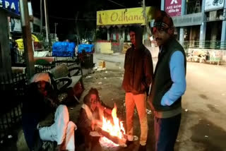 सिरोही में ठंड से ठिठूरन, Freezing cold in Sirohi, temperature drop in sirohi