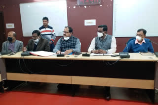 DM meeting in lakhisarai