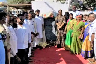 minister sabitha indra reddy visited in jalpally municipality