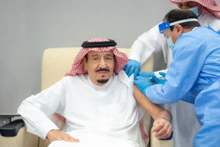 Saudi Arabia's King Salman receives 1st dose of Covid vaccine
