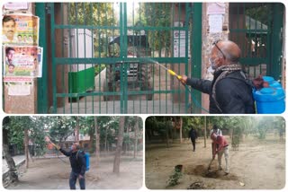 Park closes after the case of death of consecutive crows in the park of mayur vihar