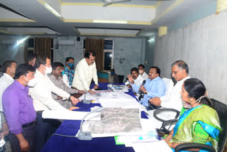 state finance minister harish rao review meeting in medak collectorate