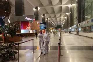 first flight from london arrives to kempegowda international airport bengaluru