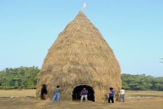 Magh bihu preparation in guwahati assam etv bharat news