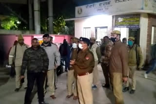 बदमाशों और पुलिस के भी मुठभेड़, 1 घायल, दूसरा फरार